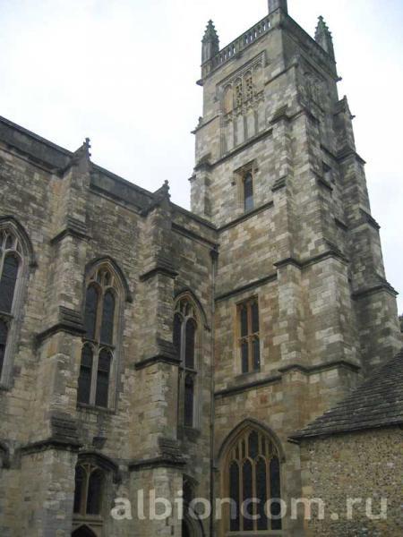 Обучения в Великобритании. Winchester College. Школьная часовня